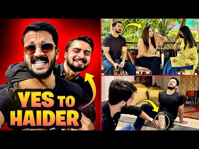 On your Demand Saying Yes to HaiderMost Difficult Vlog of my Life….