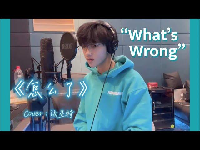 [Full cover+pinyin] Zhang Xingte sings "What's Wrong" by Eric Chou【张星特】唱周兴哲《怎么了》好好听～｜ Cover 翻唱