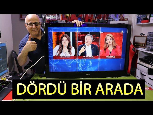 Bir TV İçerisine Kaç Cihaz Koyulabilir? | TV Bilgisayar Tablet Dahili Uydu