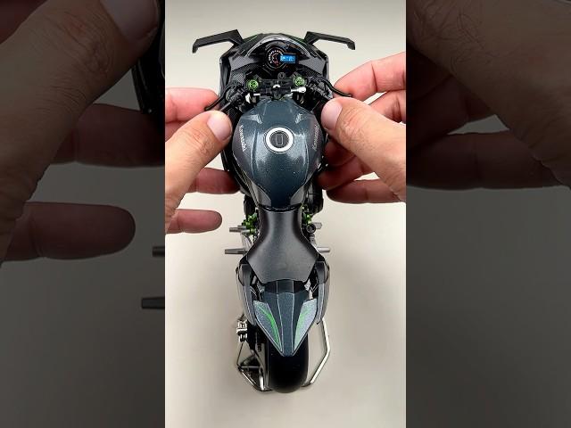 Kawasaki Ninja H2R Model #diecast #satisfying #shorts