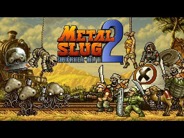 Metal Slug 2 /メタルスラッグ 2 (1998) Arcade - 2 Players [TAS]