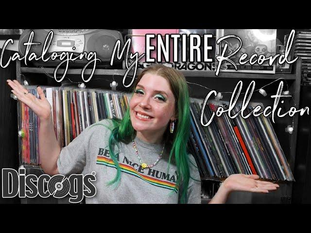 Cataloging My ENTIRE Vinyl Record Collection | How Many Records Do I Own? Collection Value?