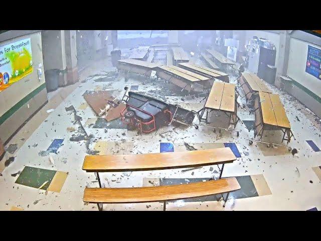 15 Natural Disasters Caught On CCTV Camera