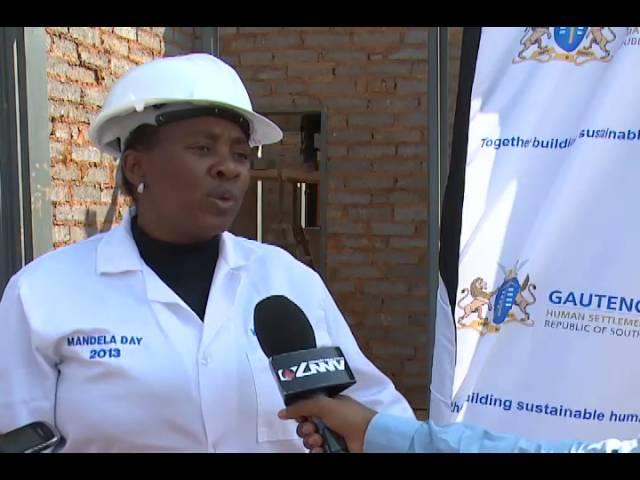 Lindokuhle Mnisi reports about a family that received a new home from government