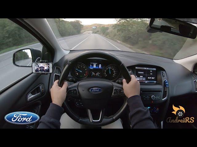 2015 Ford Focus Wagon 1.5 EcoBoost 150 HP POV Test Drive