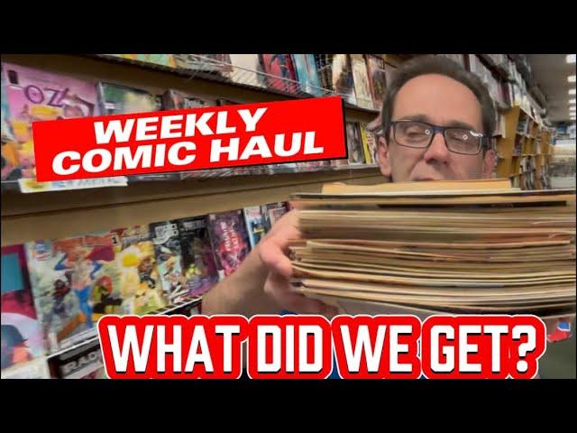 Weekly Comic Books Haul Live with Collectors Confessions! What did we GET?