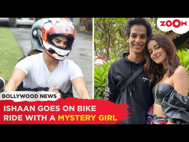 Ishaan Khatter spotted with a MYSTERY GIRL amid ex-girlfriend Ananya Panday’s dating rumours