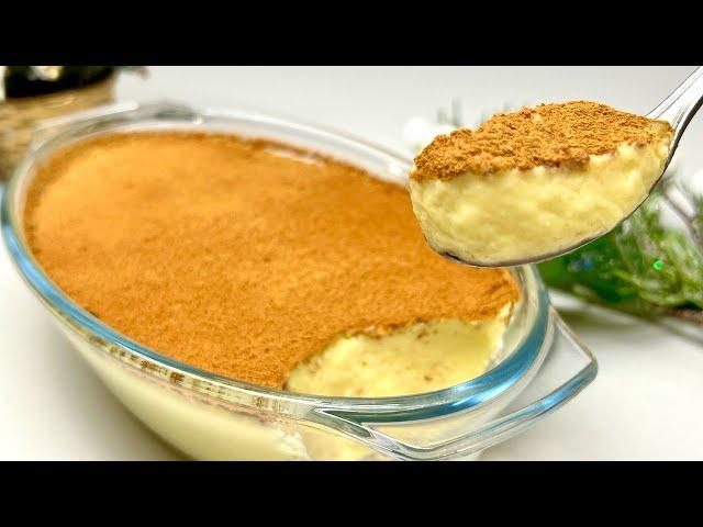Homemade dessert that I never get tired of eating. Dessert in 5 minutes! No Baking!