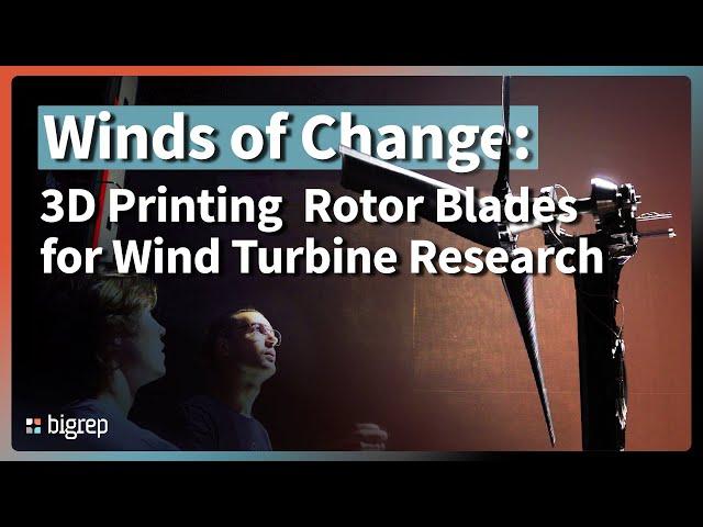 3D Printing Rotor Blades powers Wind Turbine Research | TU Berlin