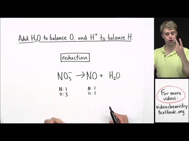 How to Balance Redox Equations in Acidic Solution