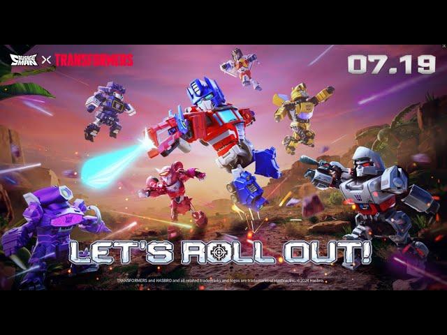 Sausage Man × Transformers Collaboration CG: Let’s Roll Out!