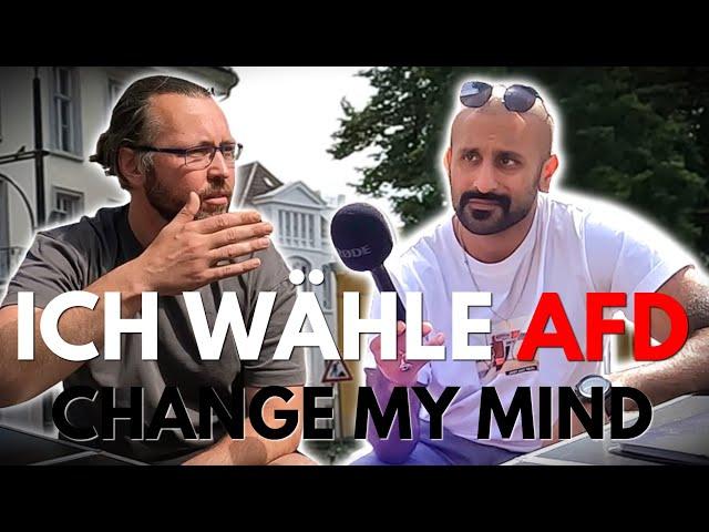 ICH WÄHLE AFD | Change my Mind | Rostock Revolutions