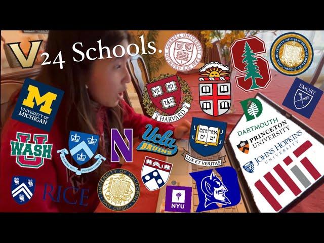 COLLEGE DECISION REACTIONS 2022 (all 8 Ivy Leagues, UC’s, top 20s, and more)