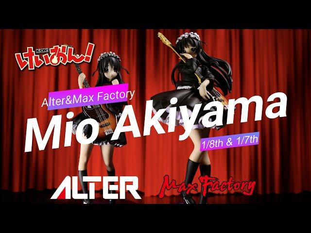 Max Factory & Alter K-On! Mio Akiyama School Festival Stage Ver. 1/7th 1/8th figure unboxing review