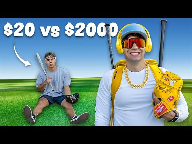 $20 vs $2000 Baseball Gear (Does it Really Matter??)