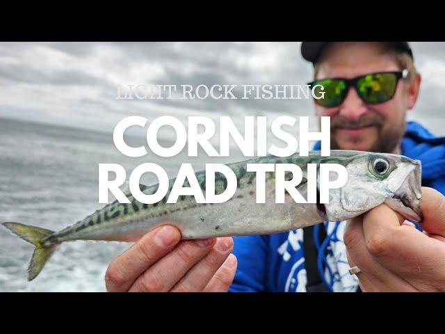 Light Rock Fishing - Cornish Road Trip - Mackerel, Sandeels, Wrasse and  Mini Species