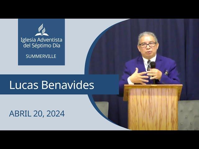 Abril-20-2024 / "Dios es nuestro auxilio" / Lucas Benavides