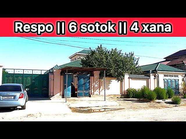 Respo 6 sotok 4 xana. 630 mln kelisimli. 90-660-87-84 || 91-394-44-45