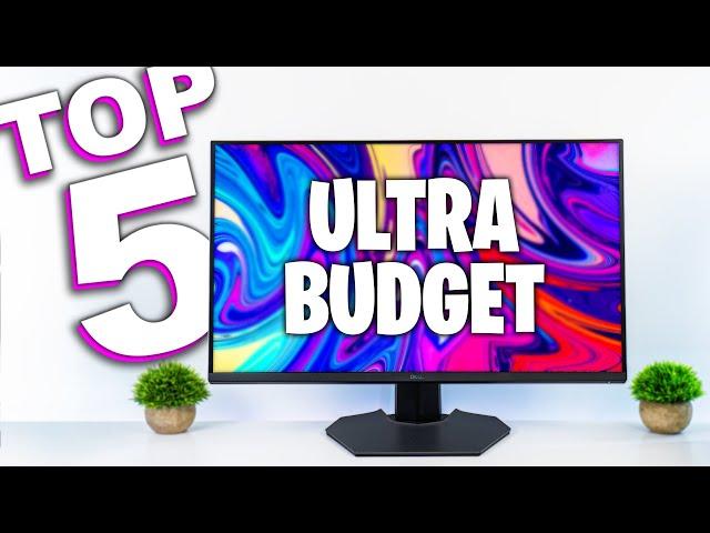 Top 5 Ultra-Budget Gaming Monitors!