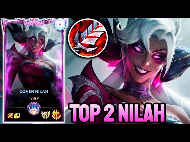 WILD RIFT NILAH - TOP 2 NILAH GAMEPLAY - EX SOVEREIGN RANKED