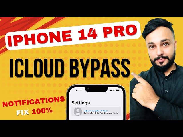 Notifications Fix - iPhone 14 Pro iCloud Bypass - No Signal iBypass LPro A12+ Devices