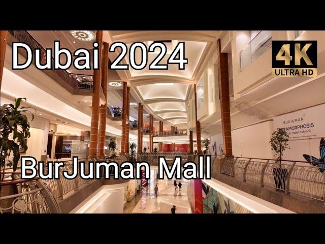 Dubai 4K BurJuman Mall Walking Tour 2024 