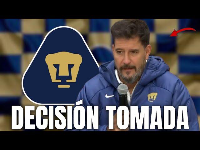 DECISIÓN TOMADA FANS! PUMAS UNAM GOLPEA MARTILLO Y ESO ES LO QUE VAN A HACER..