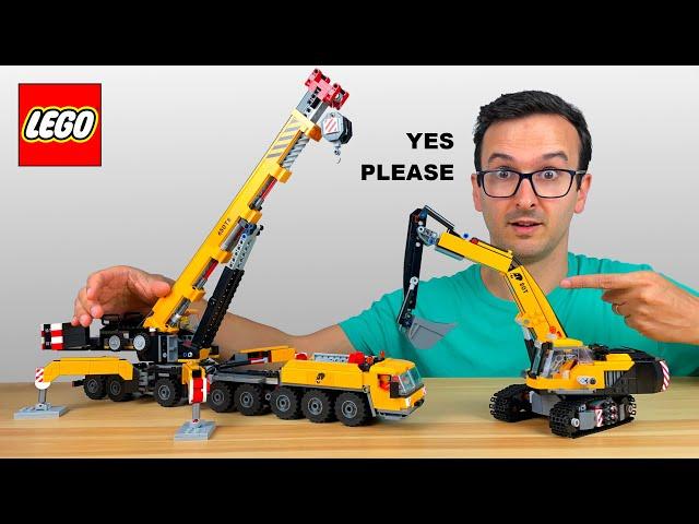 LEGO City Construction Mobile Crane and Excavator (REVIEW)