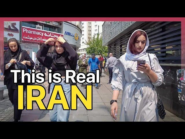 IRAN  The Reality of Life in the Center of Tehran Now ایران