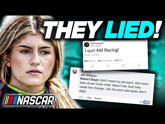 Hailie Deegan FIRES BACK at AM Racing!