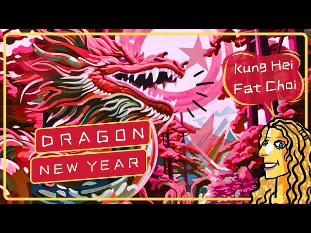  2024 Year of the Dragon Predictions  All Signs  Kung Hei Fat Choi  Tarot