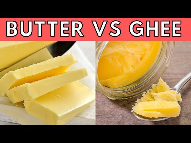 Butter vs Ghee WHICH IS BEST? (+ How to Make Your Own Ghee at Home!)