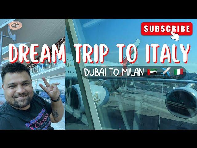 Dream Trip to Italy Begins | Flying to Milan | S02 E01