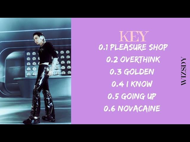 KEY (SHINee) -  3RD MINI ALBUM [PLEASURE SHOP] PLAYLIST