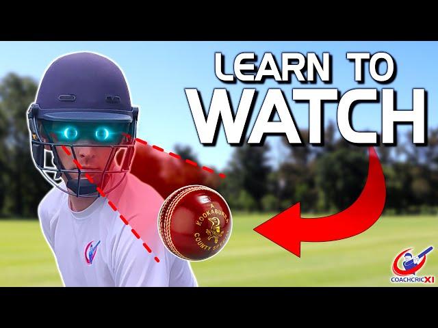 TIPS and DRILLS to help you WATCH THE BALL better in Cricket