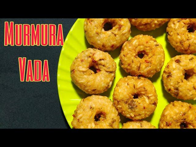 Quick Crispy Murmura Vada Recipe | Kid's Lunchbox Recipe | Vada Recipe | Ramadan Special Recipe