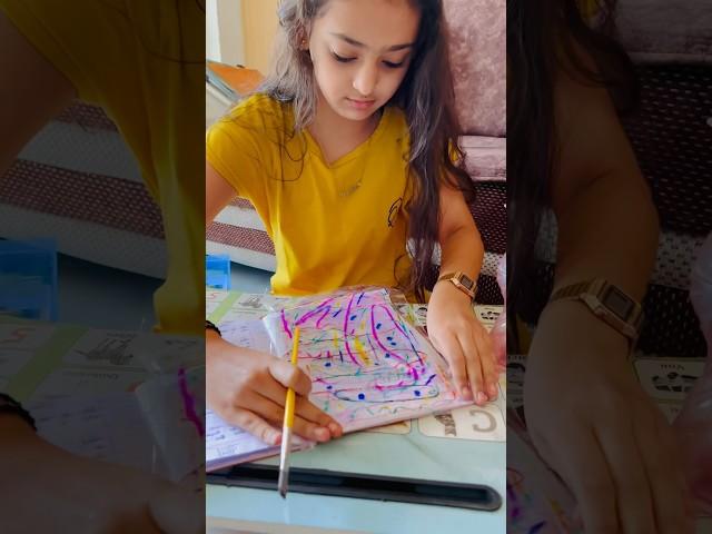 Holi project in my school homework #kashishpatel #homework #schoollife #ytshorts #youtubeshorts