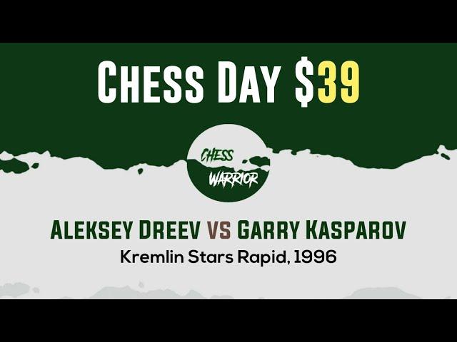 Aleksey Dreev vs Garry Kasparov | Kremlin Stars Rapid, 1996