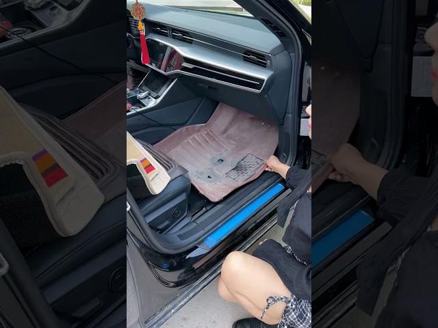 Remove your old dirty mates in your luxury car install brand new #car #cardecore #seatlovers #luxury
