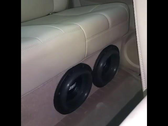 Sundown Audio 8s in a Chevy Silverado.  These little 8s get DOWN!