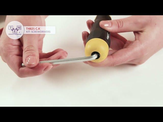 Adjustable Insulated Torque Screwdrivers Set - CK T4821 [UNBOXING]