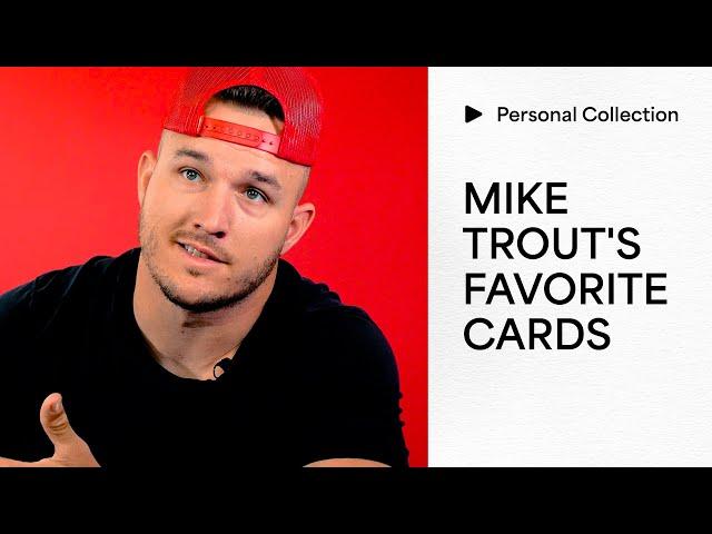 Mike Trout shares 6 of his favorite Mike Trout cards