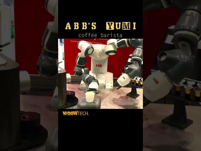 Coffee Barista Robot ABB's YuMi