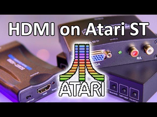 Atari ST on modern display (HDMI) - The Ultimate Guide