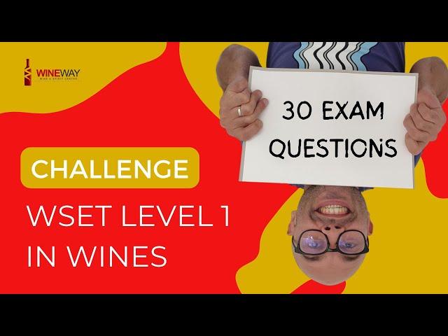 WSET Level 1 in Wines: 30 Exam Questions - Answered & Explained