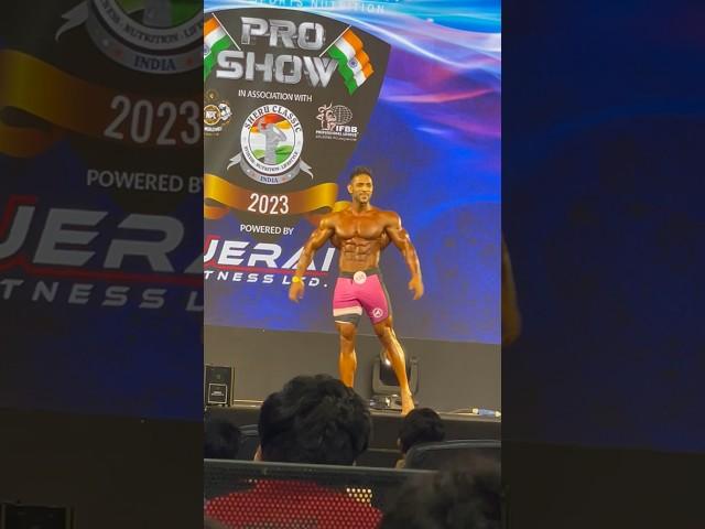 Rahul Fitness Free Posing IHFF Bharat Pro Show 2023#ihffsheruclassic2023 #sheruclassic #rahulfitness
