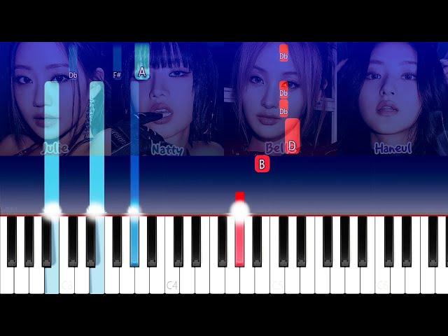 KISS OF LIFE - Igloo (Igloo)(Piano Tutorial)