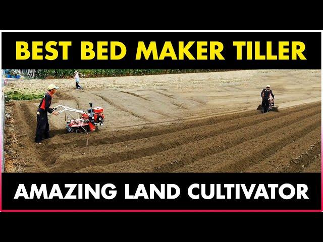 Land Cultivator Agriculture machine | Bed Maker Machine | BEST POWER TILLER - MINI POWER TILLER