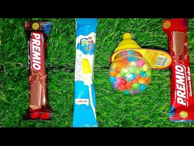 yummy lollipops and chocolate unpacking videos | satisfying videos asmr