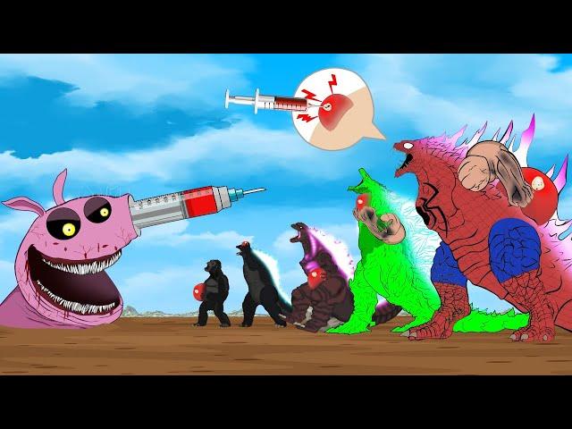 DOCTOR BIGGEST HEAD-PIGGY vs Rescue Bump GODZILLA & KONG - FUNNY CARTOON MOVIES [#1]